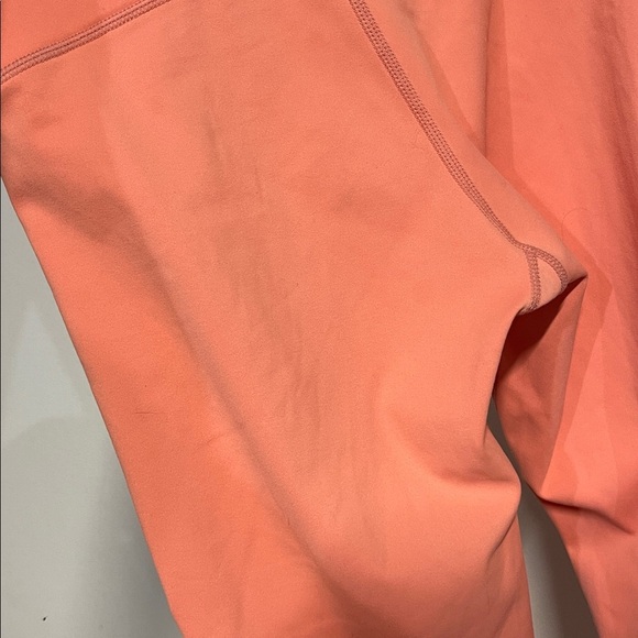 SET ACTIVE WOMENS HIGH RISE CORAL LEGGINGS XS FULL LENGTH - Picture 4 of 7